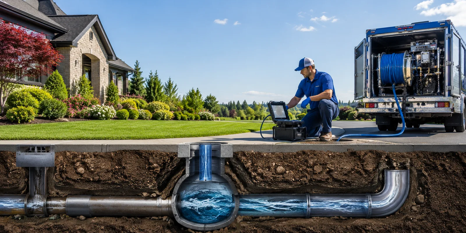 Drainage restoration information for Titusville, NJ